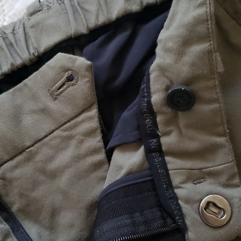 Tommy John Go Anywhere collection jogger pants‎ khaki green size 32/33